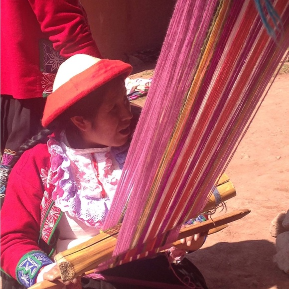 100% Alpaca Wool Teal Sweater - Picture 13 of 15